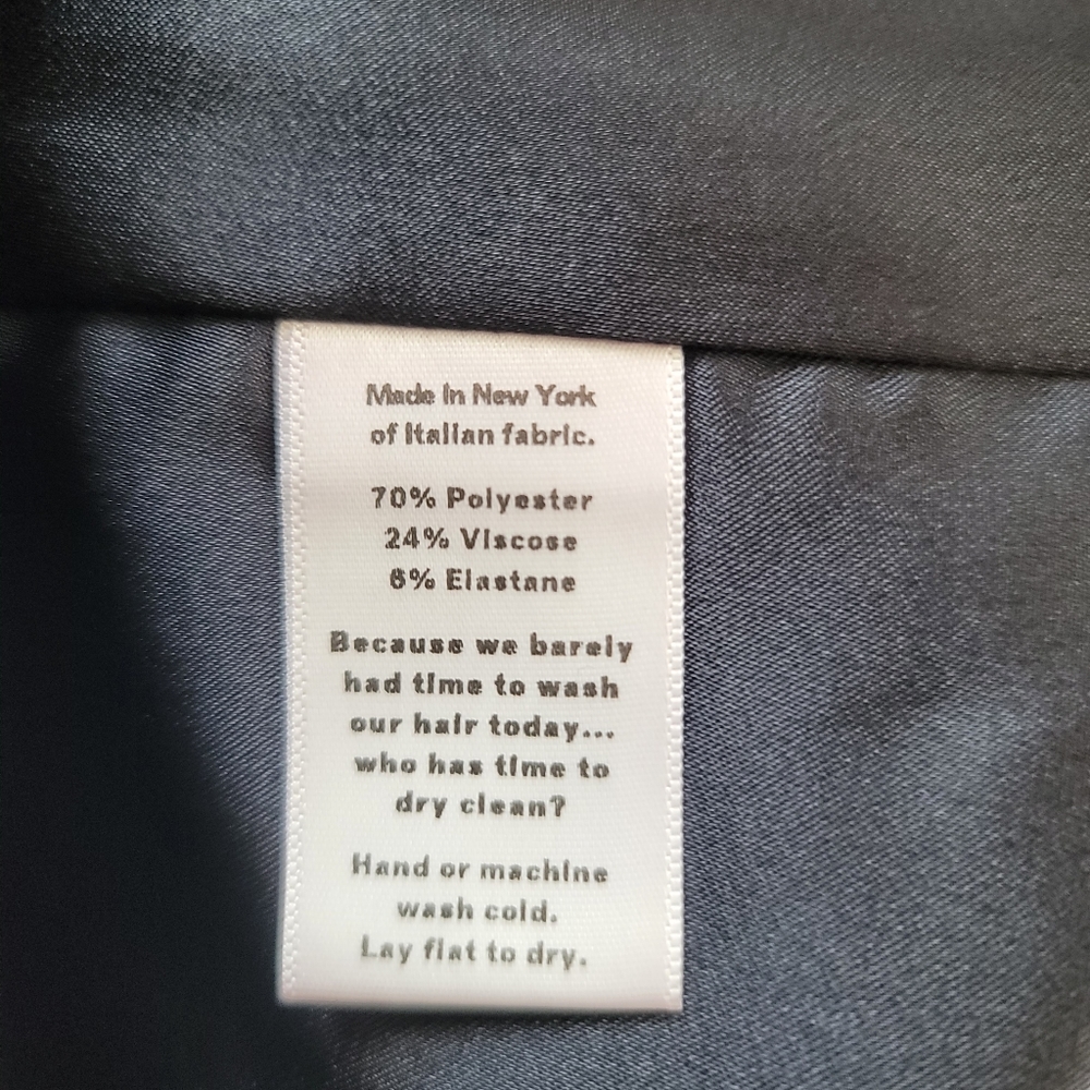 New Laws Of Motion The Alpha Black Sheath Dress Size 8 Stretch Classic Tailored - Picture 15 of 16